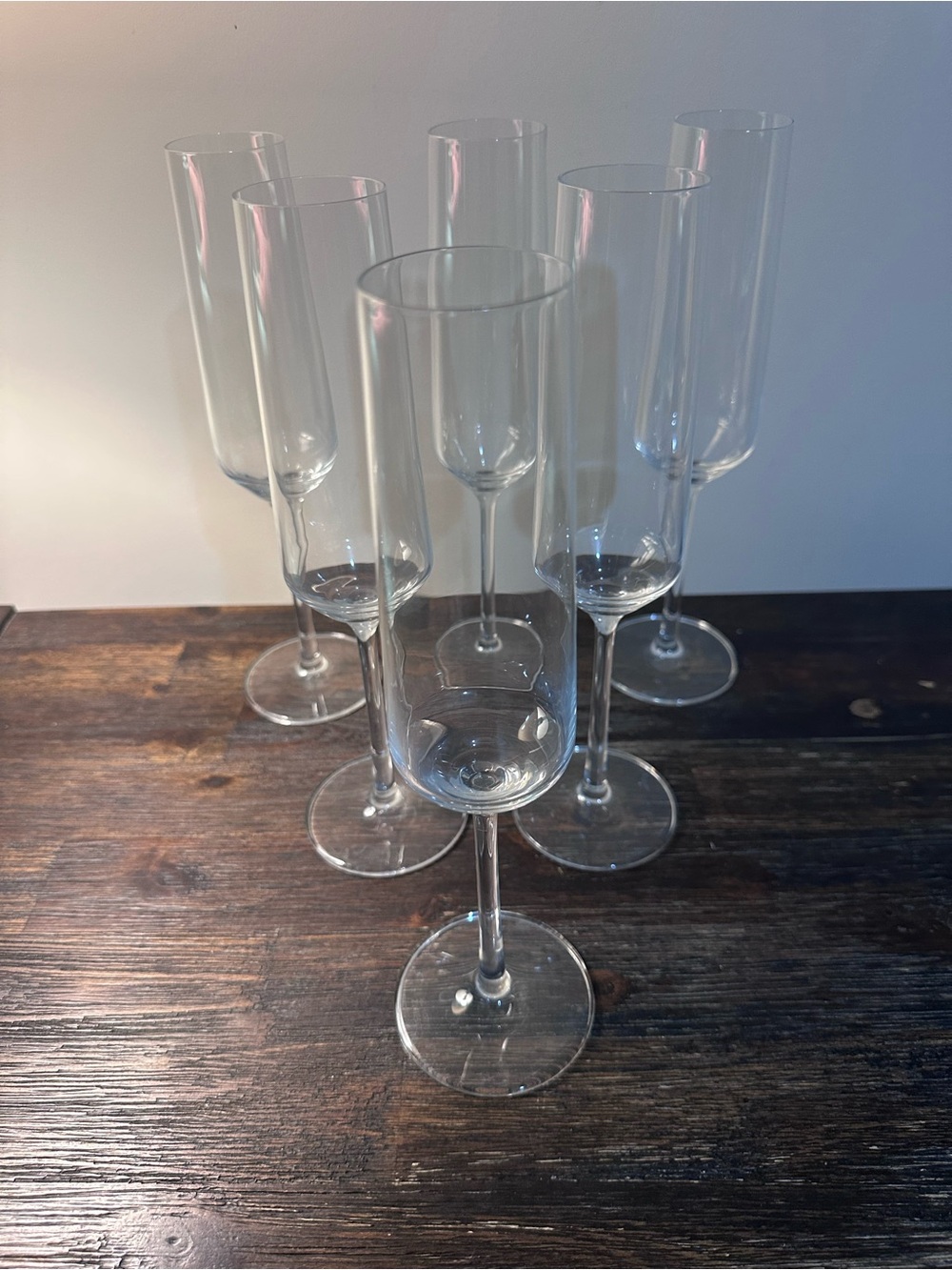 Schott Zwiesel Clear Champagne Flutes - Set of 6